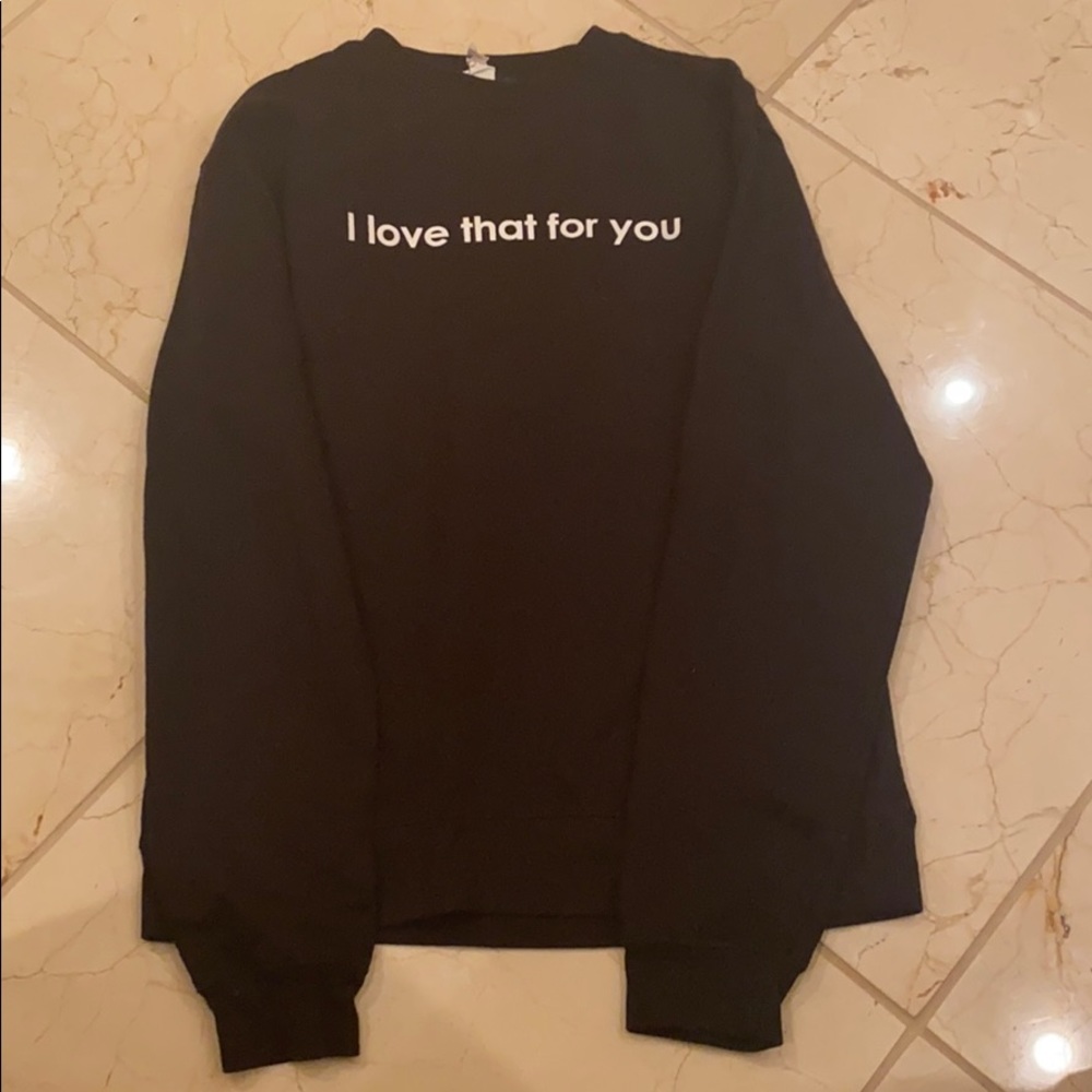 James Charles crewneck